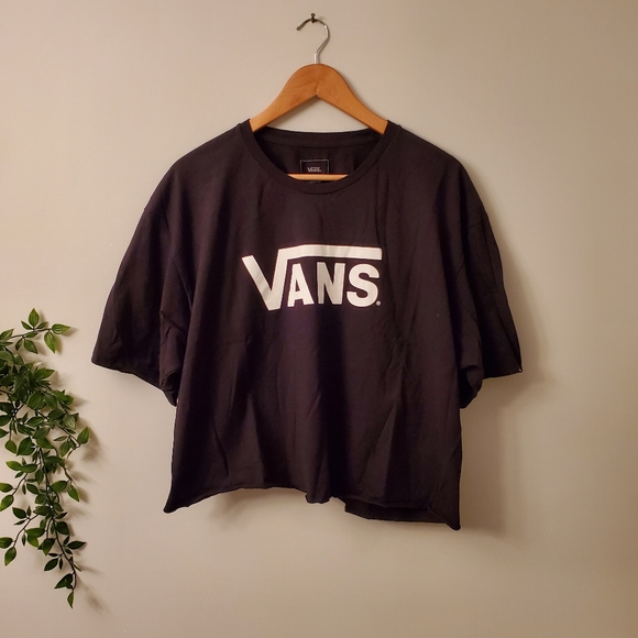 Vans Tops - Vans Cropped Oversized T-shirt